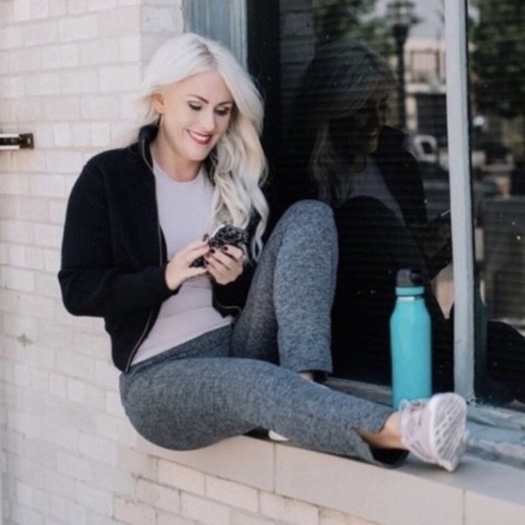 Athleta Herringbone Mercer Tight Legging Pants Size S - Picture 9 of 9